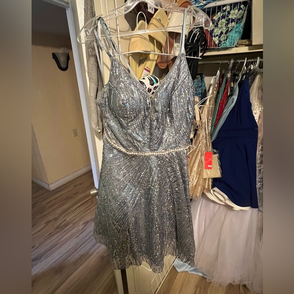 Steel grey NWT dress